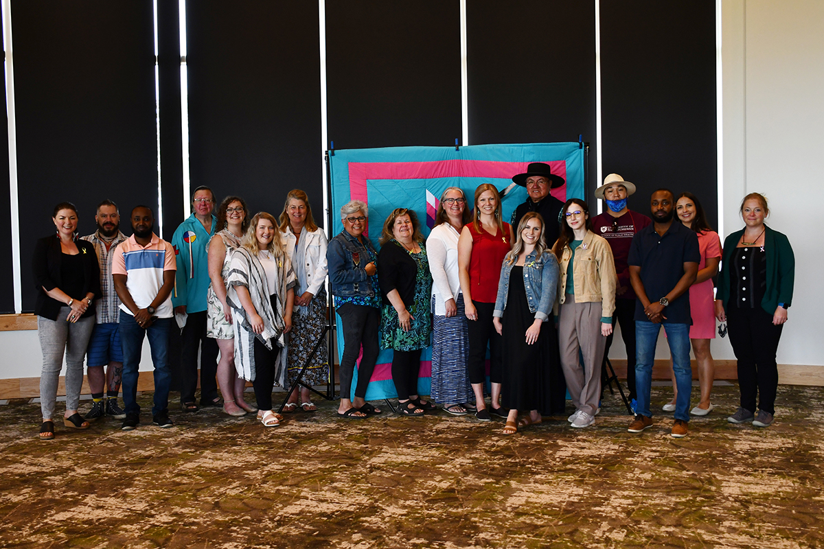 Waniska_Launch_1200x800 Pewaseskwan team at Waniska Launch at Wanuskewin